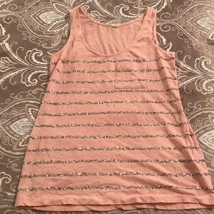 J.Crew Sequined Tank Top